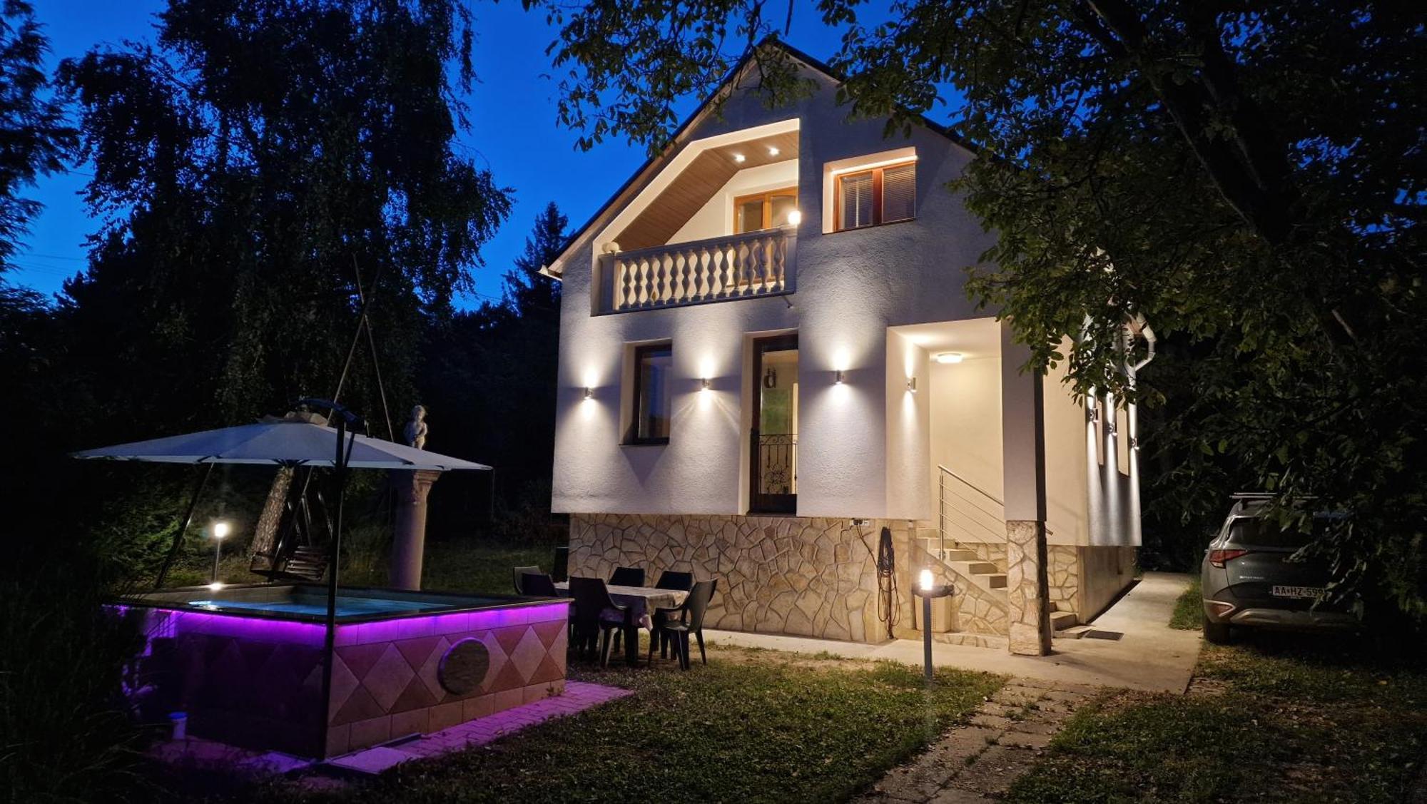 Вилла Pilis Hills View Deluxe House With Pool & Ac Near Bp Pilisszentivan Экстерьер фото
